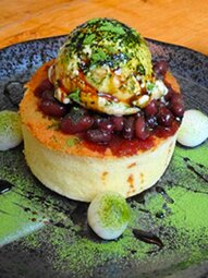 抹茶パンケーキ